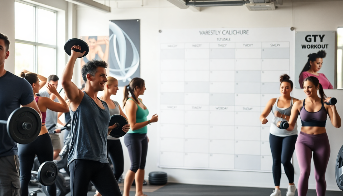 How to Build a Weekly Workout Plan (Even If You're Busy)