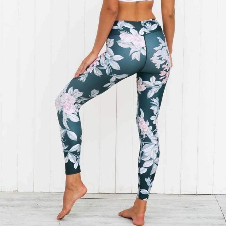Printed Women's Yoga Running Pants