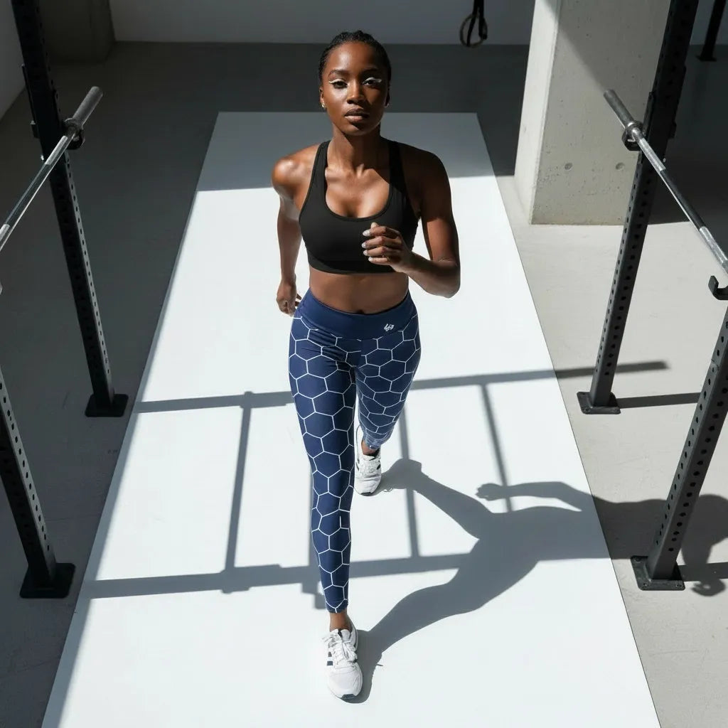 Up Intensity Midnight Hex Yoga Leggings