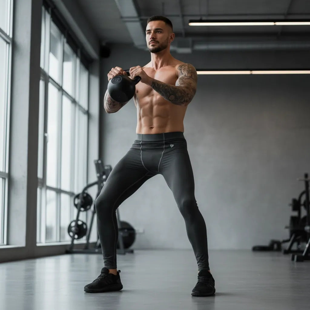 Up Intensity StormGray Compression Leggings