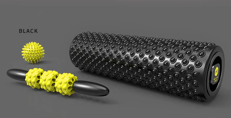 Up Intensity Foam Roller and Yoga Column Set for Muscle Relaxation